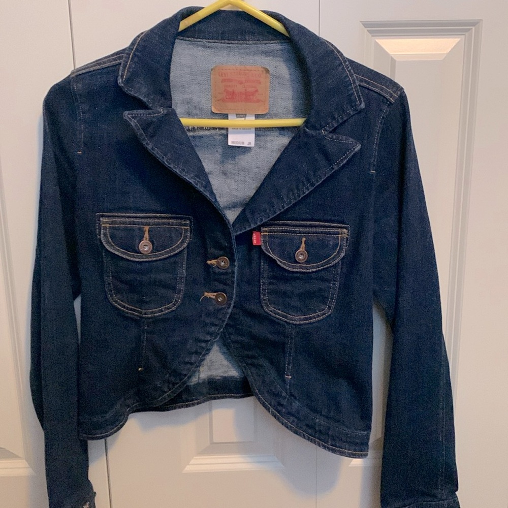 Unique Levi’s jacket. You will never see anyone else wearing this beauty.